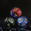 3 шт. Акриловые астрологические гадальные кубики для игры в карты Таро, аксессуар