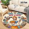 One Piece Round Area Rug Carpet Rug For Living Room Bedroom Sofa Playroom Decor Nonslip Floor Mat