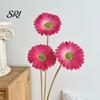 Realistic Artificial Flowers Gerbera with Bendable Stems Fake Silk African Flower Lifelike Boho Faux Wildflower for Wedding Bridal Party Home Kitchen