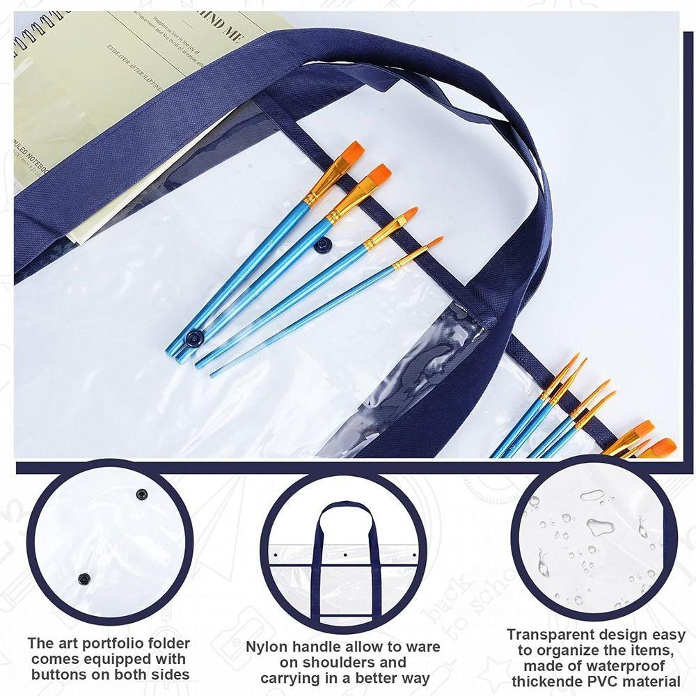 Durable Poster Storage Bag Large Capacity Drawing Portfolio Case NEW Art Portfolio Bag  Student