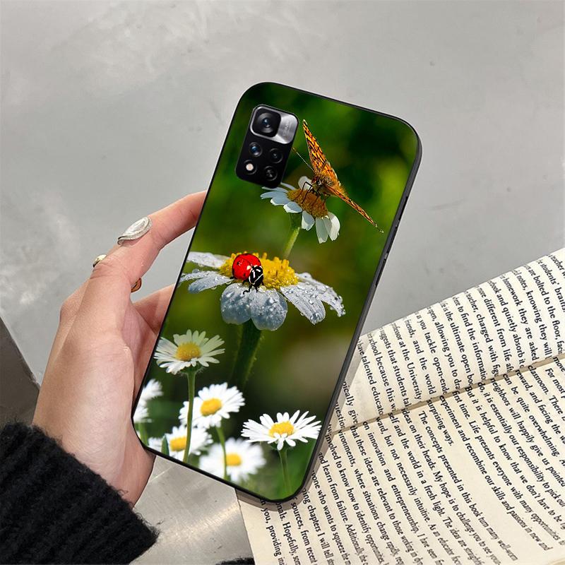 Чехол для телефона с божьей коровкой для Xiaomi Poco C71 15T 14T Pro Redmi note 15 14 14 13 Pro Redmi A5 15C 13C