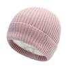Autumn and Winter New Knitted Cap Leisure Men and Women Warm Wool Hat Padded Ski Thickened Ear Protection Wool Cap