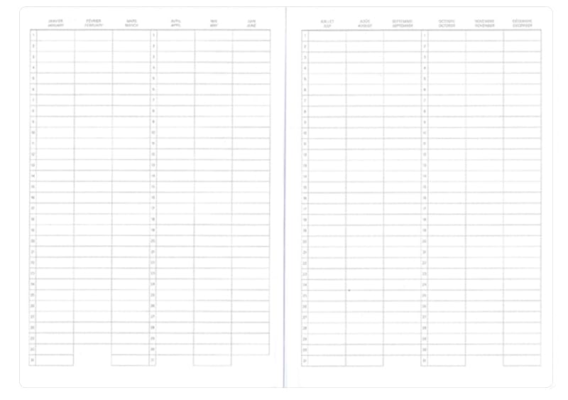 Блокнот Quo Vadis Papier Tigre Блокнот A5 128 страниц Точка Лава QUOVADIS qv2371332