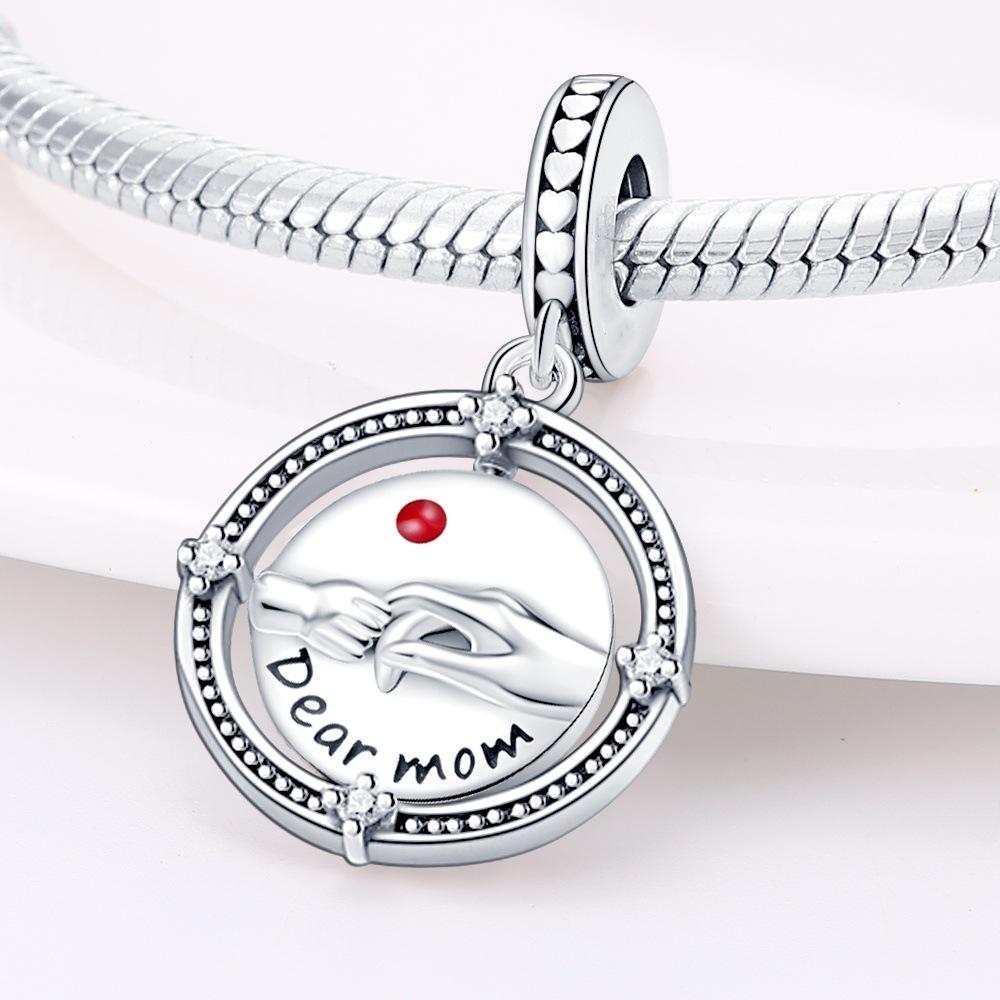 [DIY Heart Pendant Craft Kit For Mother's Day And Birthday Handmade Jewelry Making Accessories]