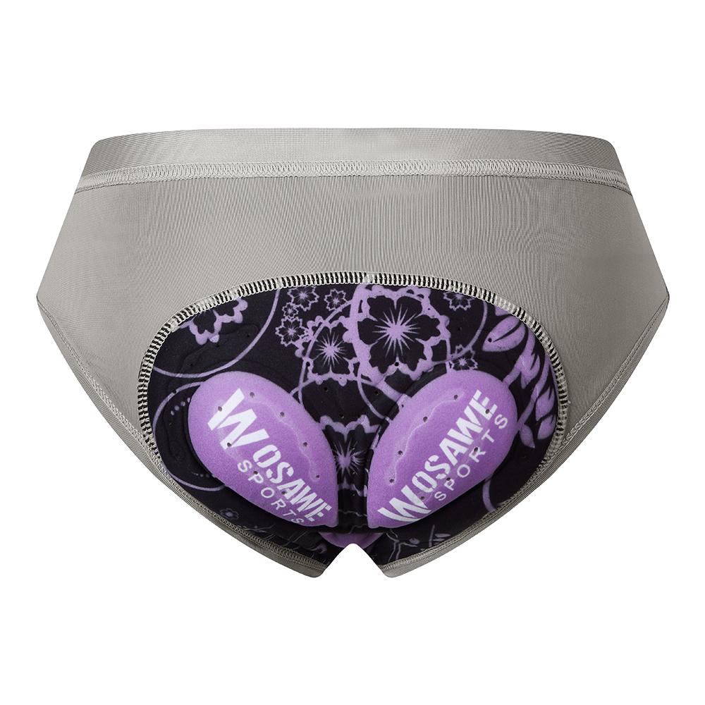 Женские велосипедные шорты WOSAWE, женское нижнее белье с мягкой подкладкой, трусы для верховой езды, велосипедные трусы