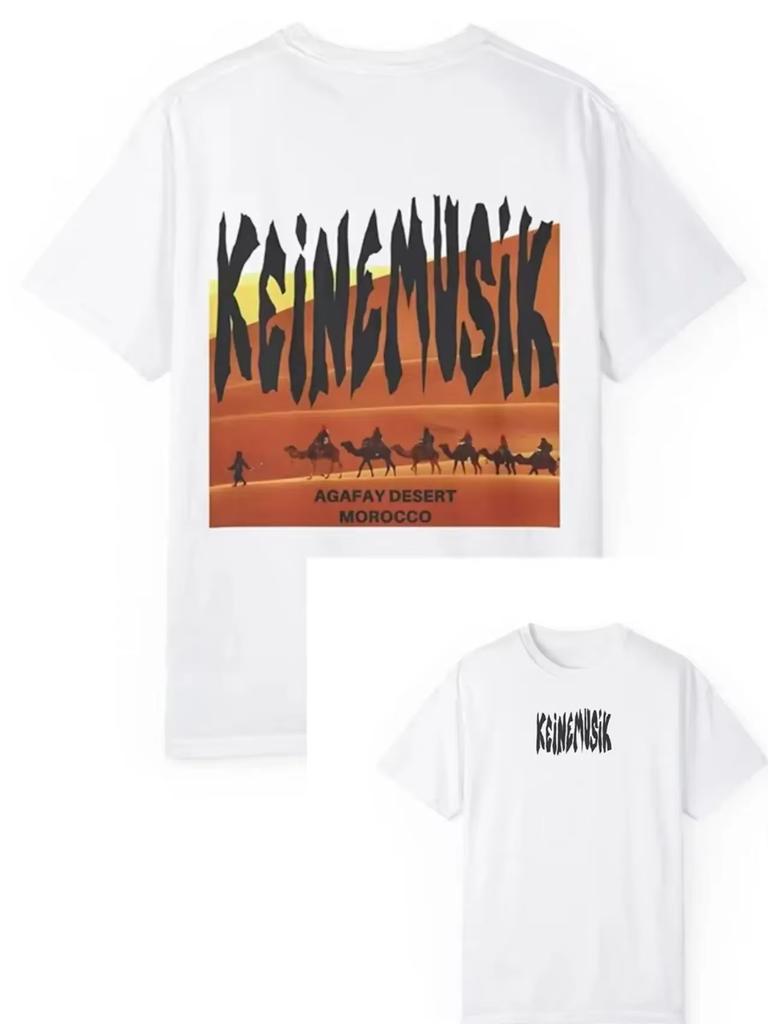 Летняя футболка Keinemusik X Pacha для мужчин и женщин, модная хлопковая футболка с коротким рукавом, хип-хоп топы, уличная одежда Cherry