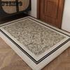 Entrance Door Mat Home Foyer Anti Slip and Dirt Resistant Foot Mat Door Mat Carpet Can Be Cut