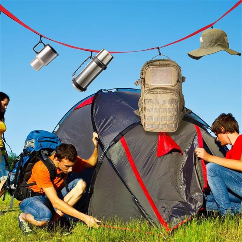 Portable Hockey Equipment Organizer Quick Setups Adjustable Hook Camping Hanging Strap For Sports Gear Enduring