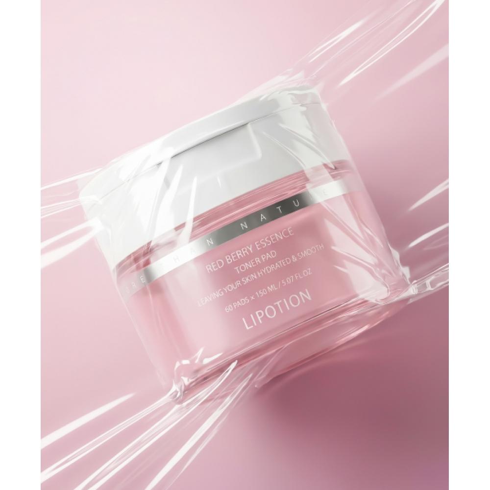 Тонизирующие диски Lipotion Essence Toner Pad 60 шт.