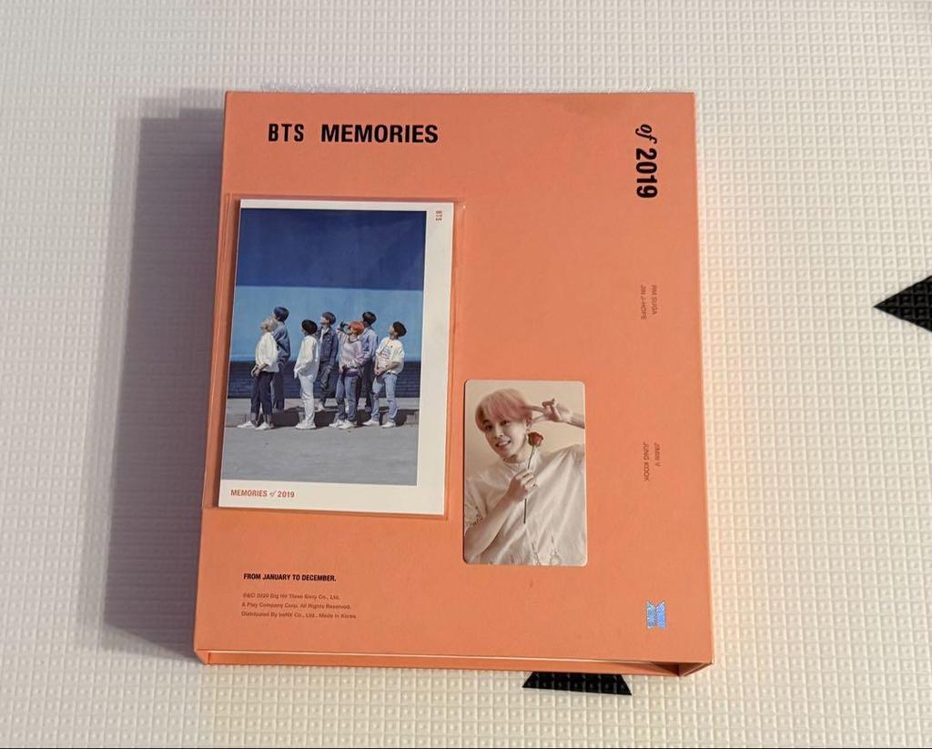 [Б/У] Цена снижена BTS MEMORIES of 2019 с торговой карточкой Чимина