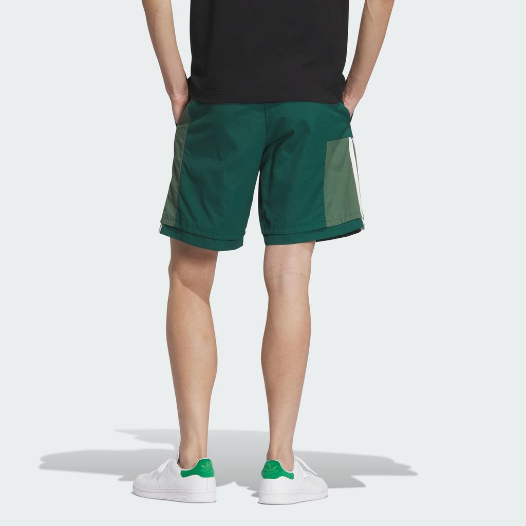 Adidas Оригинальные полосатые повседневные шорты с завязками на шнурке, мужские плавки, многоцветные IU4799