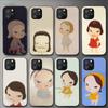 Чехол для телефона Yoshitomo Nara Art для Iphone 11 12 Mini 13 14 Pro Xs Max X 8 7 6s Plus 5 Se Xr Shell