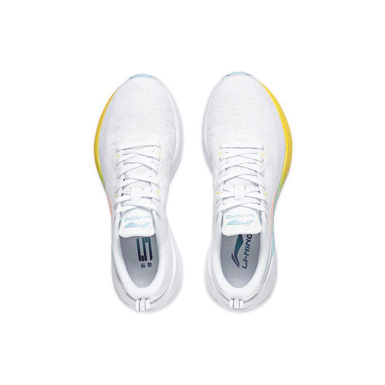 Li Ning Wu Shi Lite легкие кроссовки с амортизацией, противоскользящие, износостойкие, с низким верхом, мужские кроссовки белого цвета ARST003-1