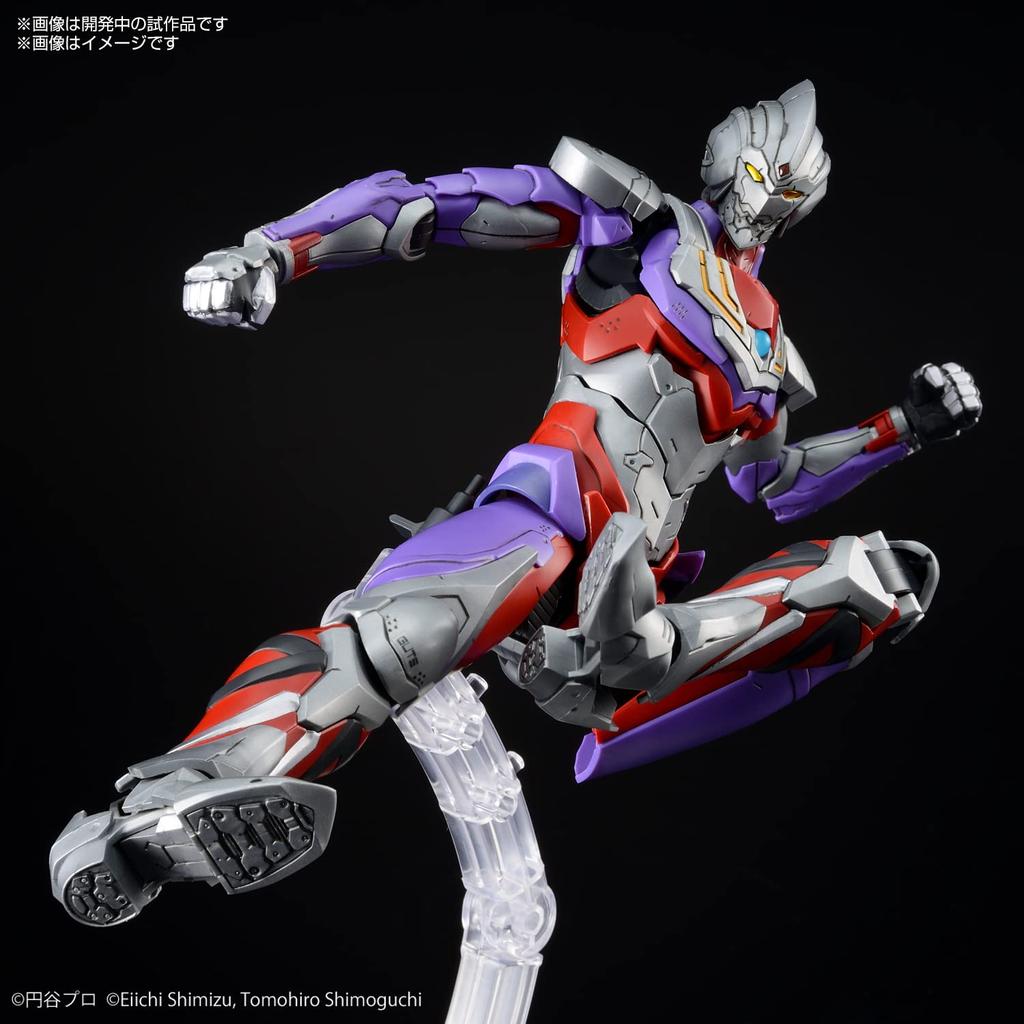 Стандартный ULTRAMAN SUIT TIGA Пластиковый Модельный Набор Фигурка-rise -ACTION- Предварительно окрашенный