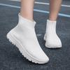 Women's Black Loafers Driving Shoes Sneakers Casual Slip On Men Boots Walking Minimalist Breathable Socks Shoes