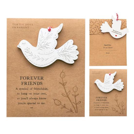 Открытка с птицей «Дружба навсегда» Поздравительная открытка «Дружба навсегда» Открытка на день рождения для лучшего друга ручной работы