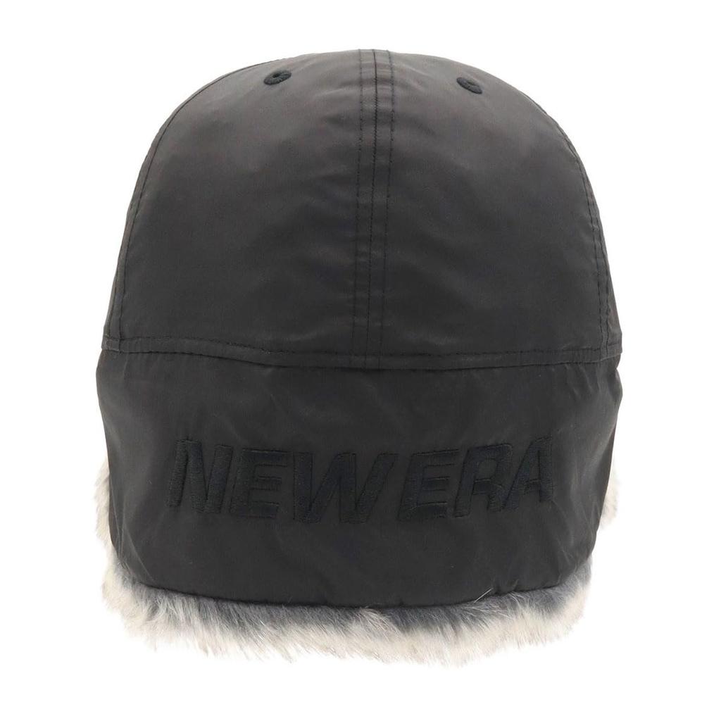 New Era 59FIFTY С откидными ушами Outdoor Однотонная Размер 7 OD Водоотталкивающая Мех Черная Кепка, Черный, 3/8, 5950FD,