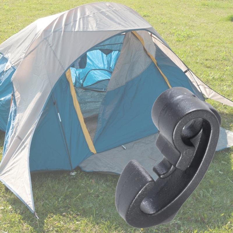 20Pcs Camping Carabiner Buckle Tent Accessories Multifunctional Hooks Equipment