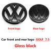 1Pc 3D ABS Car Rear Trunk Emblem Badge Logo For Volkswagen VW MK7 Golf 7 7.5 MK7.5 GTI R Rline GTD Replacement Auto AccessoriesBR1
