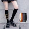 Elastic Sexy For Girl Student Solid color Cotton Hosiery Women Stockings Knee High Socks Calf Sock