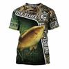 3D Fish Printed T Shirt for Men Summer Men's Carp Fishes Funny T-shirt Women Kids Male Oversized Short Sleeve Tops Tees 100-6XL
