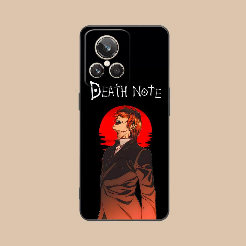 Чехол для мобильного телефона Death Note Kira Light для Realme 15 14 13 12 11 10 9 Pro Plus T i Lite 5G Цветной Печатный Чехол Роскошный Чехол