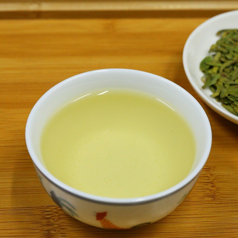 Китайский зеленый чай Xihu Dragon Well Long Jing Longjing 2023 года, чай Lung Ching, 100 г