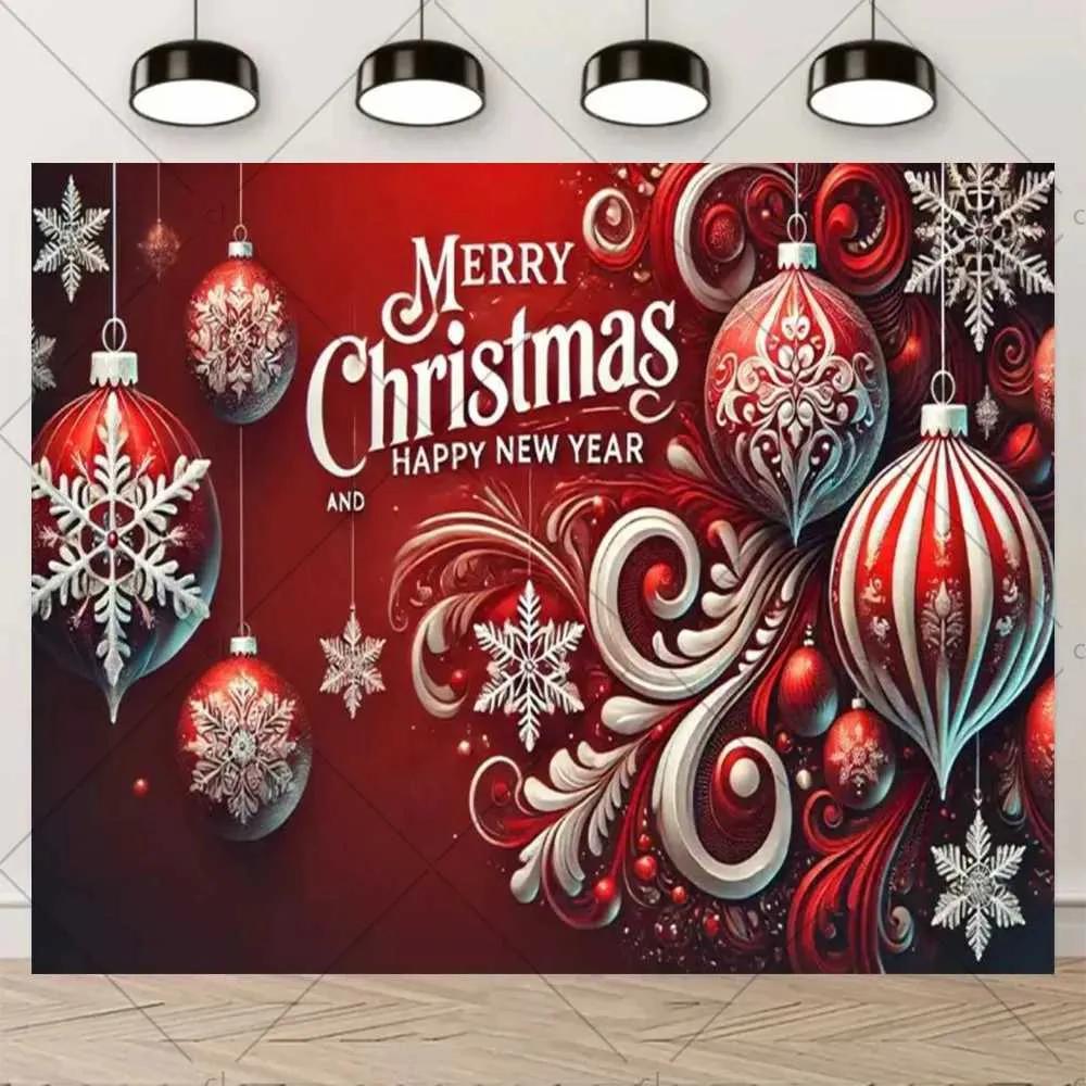 233. Christmas Tapestries Winter Merry Theme Background Banner Christmas Party Decoration Xmas Santa Claus Backdrop Supplies Photo Shoot Props J260928