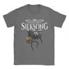 Мужские футболки Hollow Knight Silksong Повседневные 100% хлопок Футболка с коротким рукавом Футболка с круглым вырезом Топы Большого размера