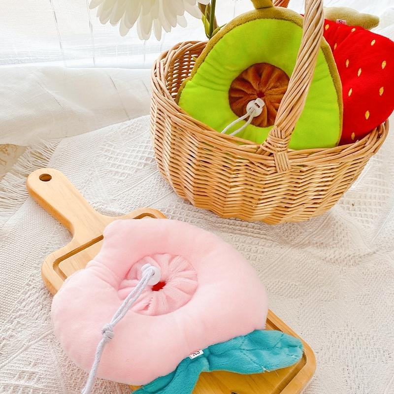 Мягкий тост в форме авокадо, хлопковый ошейник для домашних животных, елизаветинский ошейник для собак, кошек, регулируемый ошейник для заживления ран, предотвращающий укусы, кольцо на шею для домашних животных