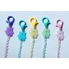Детский прозрачный набор из 5 цепочек-ожерелья-маски gomgomi, популярный персонаж в Корее
