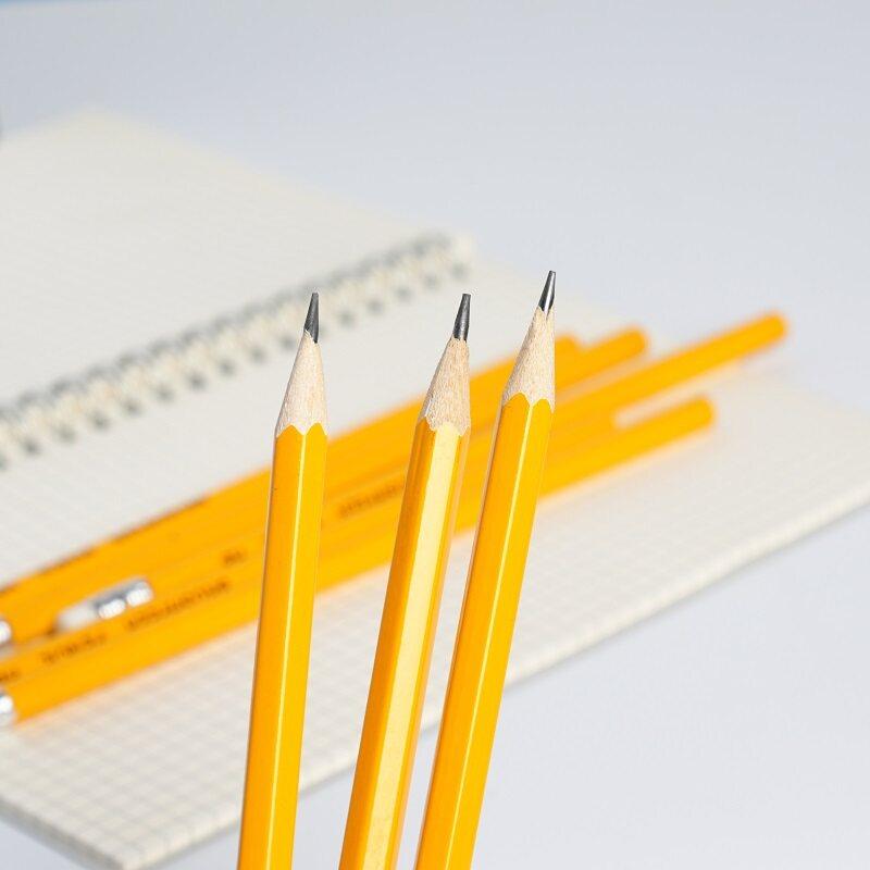 50/100/150 шт. деревянные графитовые карандаши HB, профессиональные карандаши для рисования, дневника, письма для школы