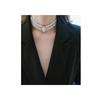 Vintage Choker Pearl Gold Necklace