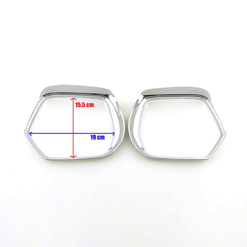 Для Honda CRV CR-V аксессуары 2013-2018 ABS Chrome Авто блок зеркала заднего вида дождь крышка для бровей отделка автомобиля наклейка