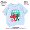 Breathable Children's T-shirt Summer New Fun Retro American Number 67 Printed Casual Round Neck Top