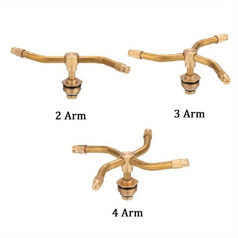 Зона покрытия полива Вращающаяся насадка для полива газона 360 Полив распылением Садовые разбрызгиватели Автоматический полив
