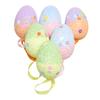 Colorful Easter Egg Simulation Egg Hanging Piece Holiday Gift Decoration Foam Egg