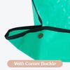 Green Landscape Pruning Tarp 100 X 100 Cm Tree Trimming Tarp Garden Debris Tarp  Leaf Collection