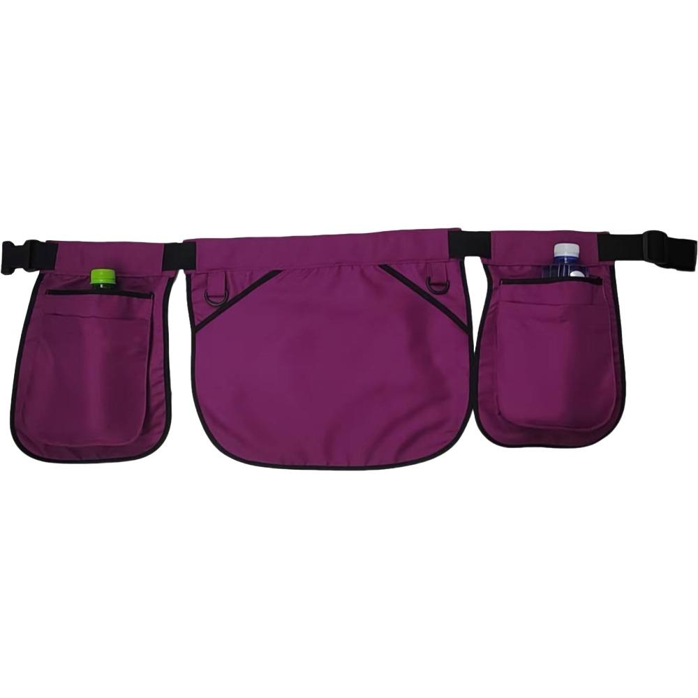 Ethnic Pattern Portable Waist Bag Waterproof Oil-resistant Multi-Function Tool Pouch Stain-resistant Polyester