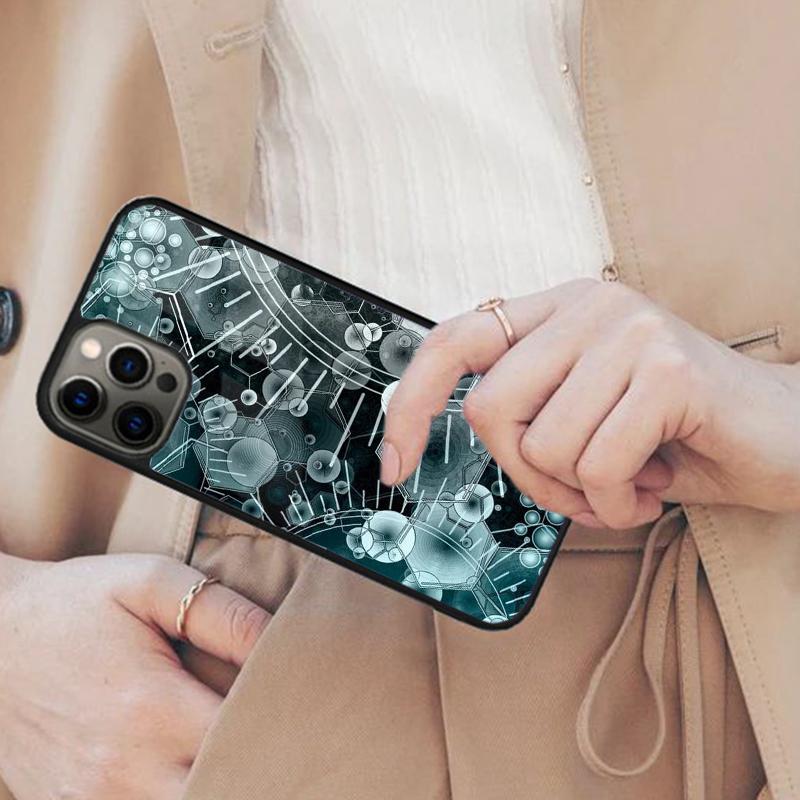 Science Case Magnetic Phone Case For APPLE iPhone 17 Air 16 14 13 12 Pro Max 15 Plus Wireless Charge With MagSafe Cover