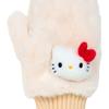 Sanrio Faux Fur Mittens with Mascot Hello Kitty 363146 (SANRIO) -