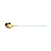 Long Handle Coffee Mixing Spoon Stainless Steel Round Head Ice Cream Dessert Teaspoon Gold Tableware Kitchen Dinnerware Utensil