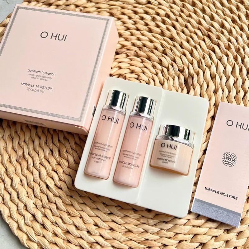 O HUI Miracle Moisture Set 3pcs, Увлажнение, Корейская косметика, Kbeauty, образец