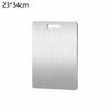 Double Sided Stainless Steel Cutting Board Thickened Anti-Mold Chopping Board for MeatFood Grade Kitchen Chopping Board