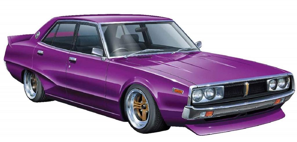 Aoshima Bunka Kyozai More Grachan Kenmeri 4-дверный Литьевая окраска 1/24 №05