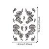 India Mehndi Flower Henna Temporary Tattoo Body Art Sticker  Finger Hand Legs Arm