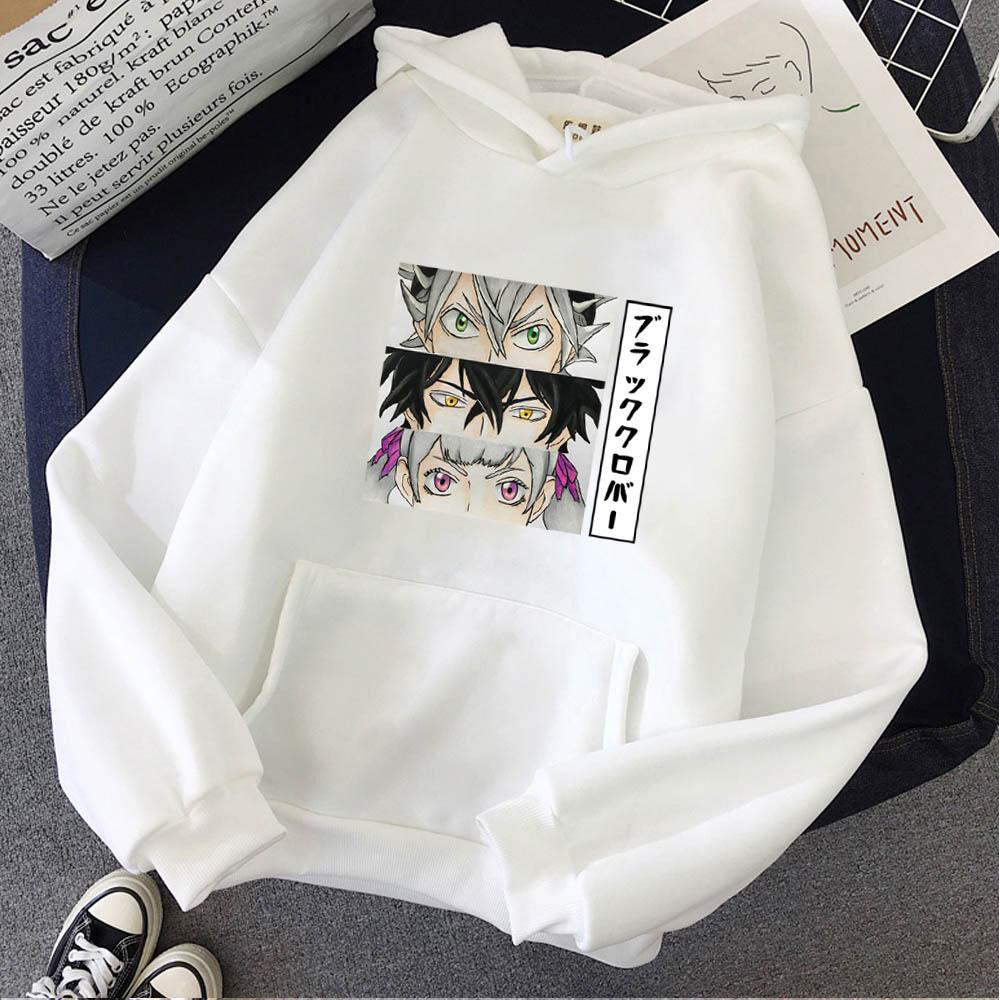 Anime Black Clover Asta Yuno And Noell Silva Graphic Print Hooded Men Women Comfortable Hoodie Male Sweatshirt Harajuku Pullover
