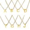 Cazador Stainless Steel A-Z Initial Letter Necklace for Women Alphabet Choker Chain Jewelry Birthday Gifts New Trend 2026
