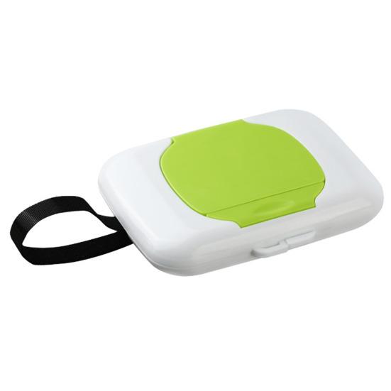 Wet Wipes Box with Hanging Portable Holder Dustproof Travel Wipe Hoop Baby Wet Tissue