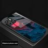 Красная Луна Исследователь Для IPhone 16 Pro Max 15 Pro 14 13 12 Mini 11 XS Max XR 7 8 Plus SE 2022 Эллиптический Стеклянный Чехол для Телефона
